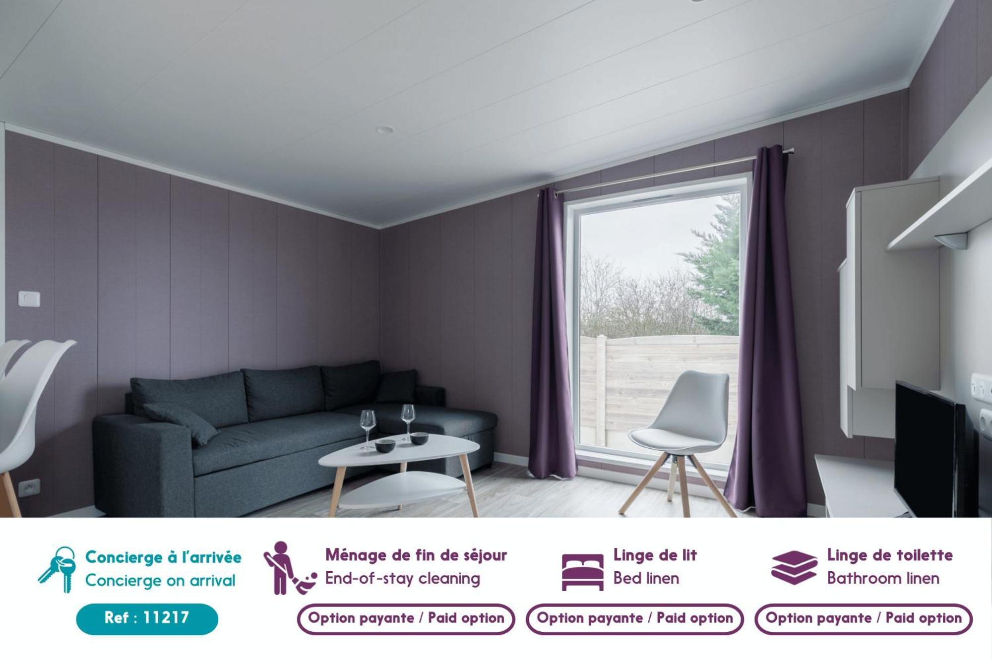 Beau Chalet Pour 4 Pers - Acces Piscine Chauffee Бретіньоль-сюр-Мер Екстер'єр фото