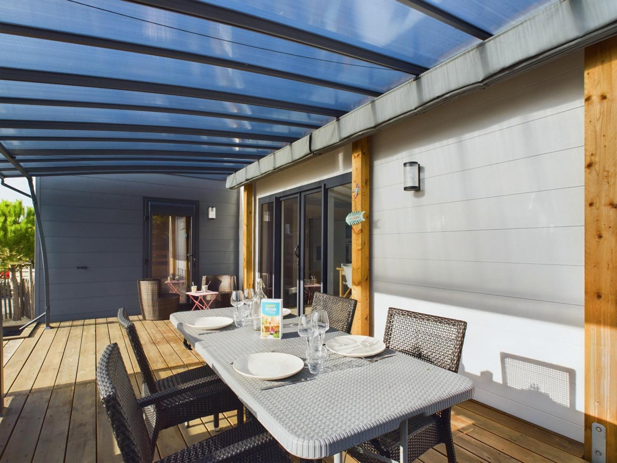Beau Chalet Pour 4 Pers - Acces Piscine Chauffee Бретіньоль-сюр-Мер Екстер'єр фото